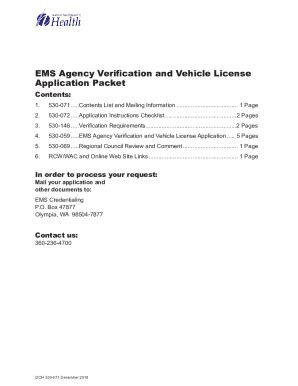 ambulance licensing doh|EMS Agency and Vehicle Licensing and Verification.